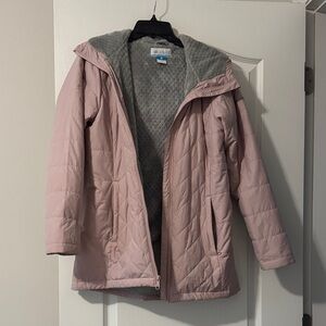 Columbia Pink Puffer Jacket